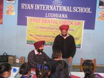 Free dental check up camp at RYAN international school